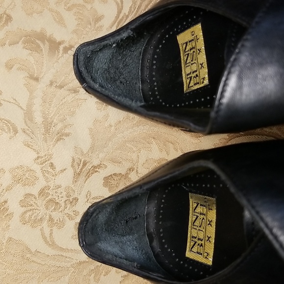 Nunn Bush NXXT black leather chunky lug sole ankle boot shoe, men's size 10. - Picture 12 of 15